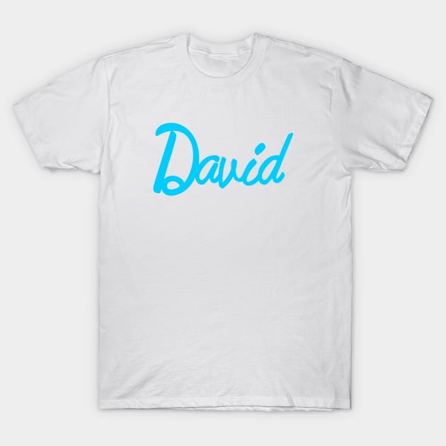 David T-Shirt by Badgirlart